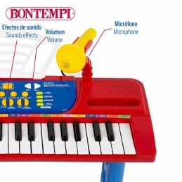 Bontempi|Teclado 37 Teclas Bontempi 43 x 56 x 23 cm (2 Unidades)