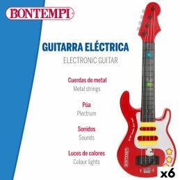 Bontempi|Guitarra Infantil Bontempi 17 x 51 x 5 cm (6 Unidades)