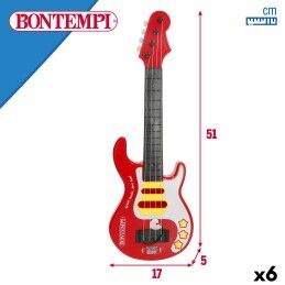 Bontempi|Guitarra Infantil Bontempi 17 x 51 x 5 cm (6 Unidades)