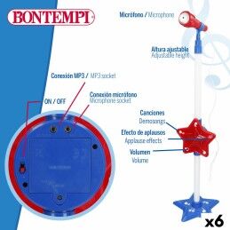 Bontempi|Brinquedo musical Bontempi 21 x 105 x 21 cm (6 Unidades)