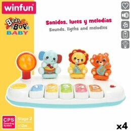 Winfun|Piano de brincar Winfun 26 x 11 x 15 cm (4 Unidades)
