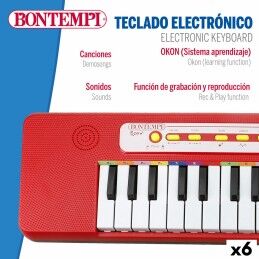 Bontempi|Teclado Bontempi 47 x 3,5 x 13 cm (6 Unidades)
