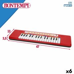Bontempi|Teclado Bontempi 47 x 3,5 x 13 cm (6 Unidades)