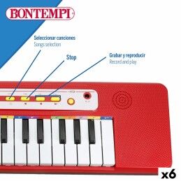 Bontempi|Teclado Bontempi 47 x 3,5 x 13 cm (6 Unidades)