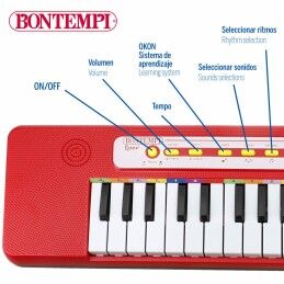 Bontempi|Teclado Bontempi 47 x 3,5 x 13 cm (6 Unidades)