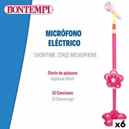 Bontempi|Microfone de brincar Bontempi 20 x 105 x 20 cm (6 Unidades)