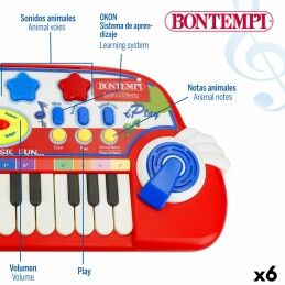 Bontempi|Piano Eletrónico Bontempi 38 x 18 x 17 cm (6 Unidades)