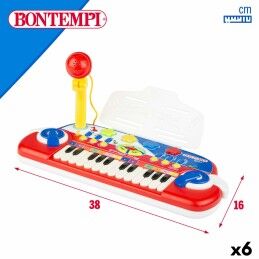 Bontempi|Piano Eletrónico Bontempi 38 x 18 x 17 cm (6 Unidades)