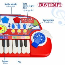 Bontempi|Piano Eletrónico Bontempi 38 x 18 x 17 cm (6 Unidades)