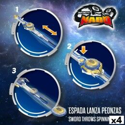Infinity Nado|Pião Infinity Nado (4 Unidades)