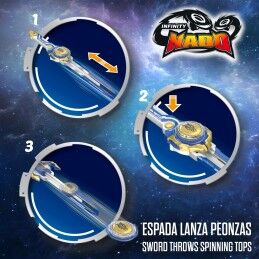 Infinity Nado|Pião Infinity Nado (4 Unidades)