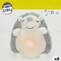 Colorbaby|Peluche Musical Colorbaby Plástico 16 x 14 x 14 cm (6 Unidades)