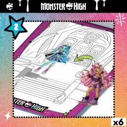 Monster High|Conjunto de Desenho Monster High (6 Unidades)