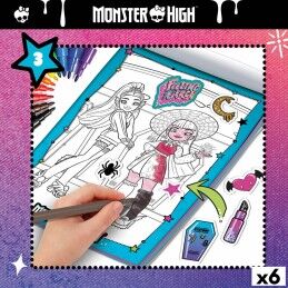 Monster High|Conjunto de Desenho Monster High (6 Unidades)