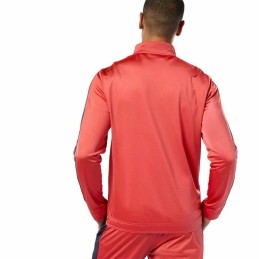 Casaco de Desporto para Homem Reebok Essentials Linear Vermelho