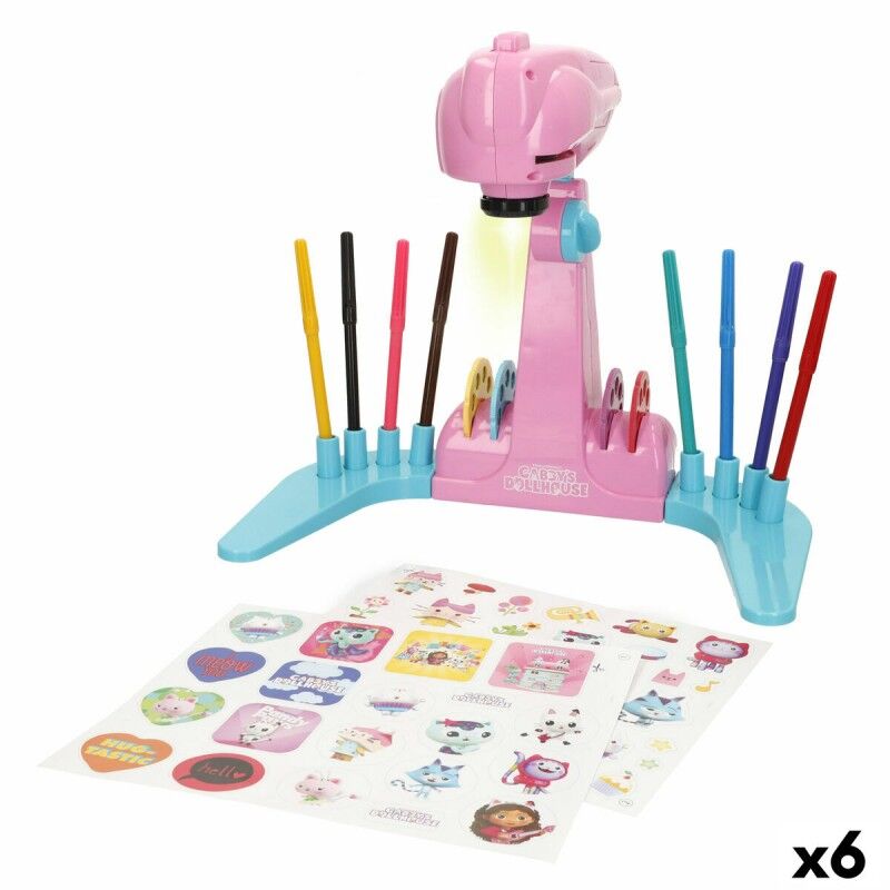 Gabby's Dollhouse|Conjunto de Desenho Gabby's Dollhouse (6 Unidades)