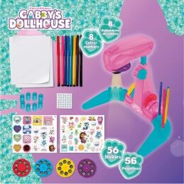 Gabby's Dollhouse|Conjunto de Desenho Gabby's Dollhouse (6 Unidades)