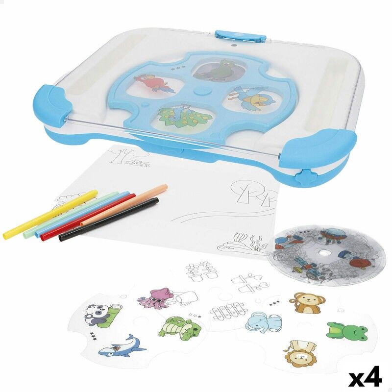 Colorbaby|Conjunto de Desenho Colorbaby (4 Unidades) Colorbaby|Conjunto de Desenho Colorbaby (4 Unidades)