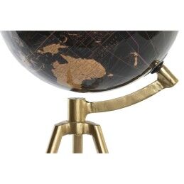 DKD Home Decor|Globo Terrestre DKD Home Decor Preto Dourado Metal 20 x 20 x 47 cm