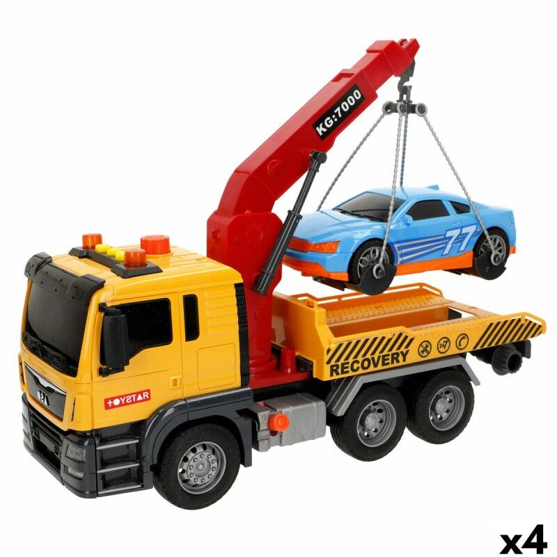 Speed & Go|Camião com Grua Speed & Go 33 x 23 x 12 cm (4 Unidades) Speed & Go|Camião com Grua Speed & Go 33 x 23 x 12 cm (4 Unidades)