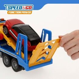 Speed & Go|Camião Porta-veículos Speed & Go 26 x 13 x 9 cm (6 Unidades)