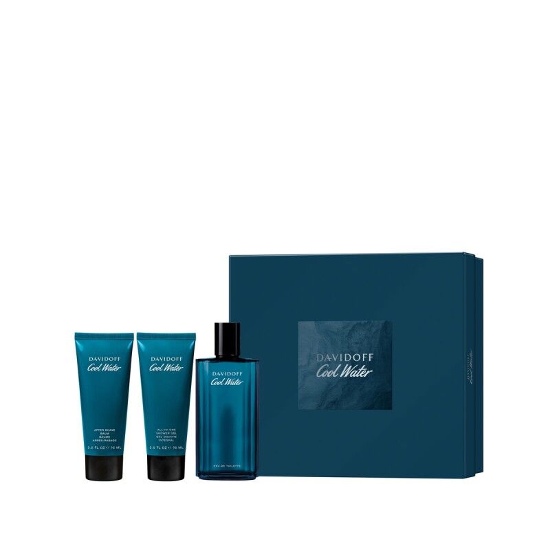 Davidoff|Conjunto de Perfume Mulher Davidoff COOL WATER 3 Peças Davidoff|Conjunto de Perfume Mulher Davidoff COOL WATER 3 Peças