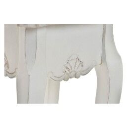 DKD Home Decor|Mesa de apoio DKD Home Decor Versalles Abeto Madeira Branco 35 x 35 x 80 cm