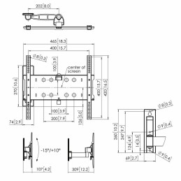 Suporte TV Vogel's 7330300 