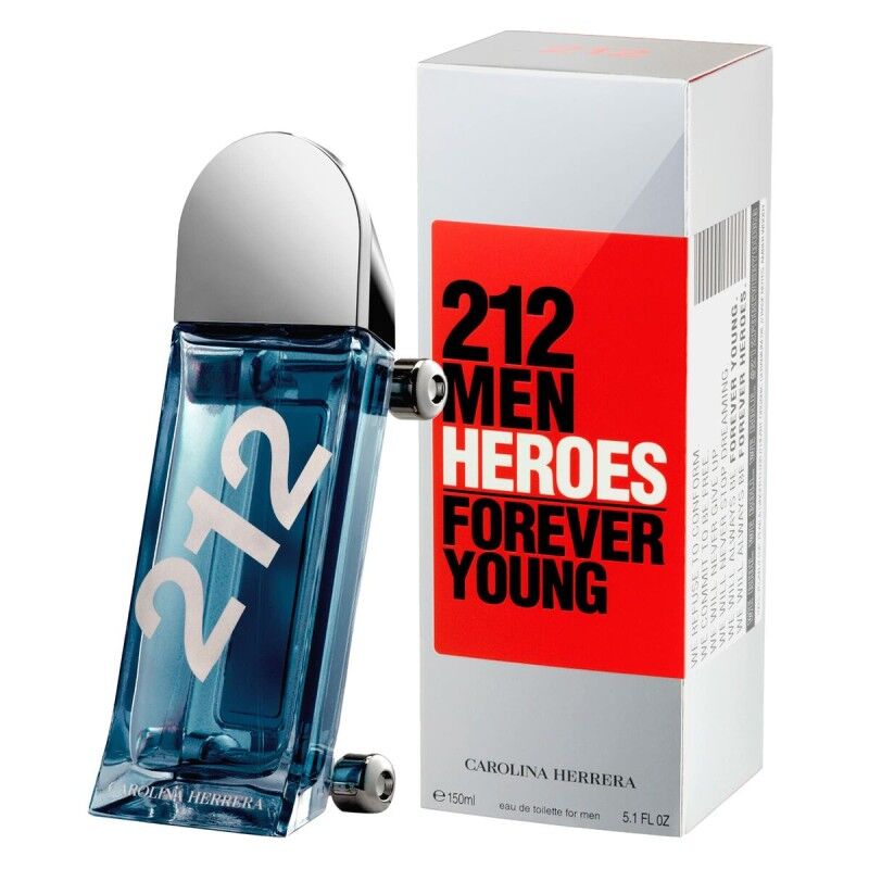 Carolina Herrera|Perfume Homem Carolina Herrera 212 Men Heroes EDT 150 ml Carolina Herrera|Perfume Homem Carolina Herrera 212 Men Heroes EDT 150 ml