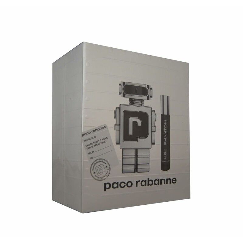 Paco Rabanne|Conjunto de Perfume Homem Paco Rabanne Phantom EDT 2 Peças Paco Rabanne|Conjunto de Perfume Homem Paco Rabanne Phantom EDT 2 Peças