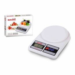 Basic Home|balança de cozinha Basic Home Digital 7 kg Branco 23 x 16 x 3,6 cm (6 Unidades)