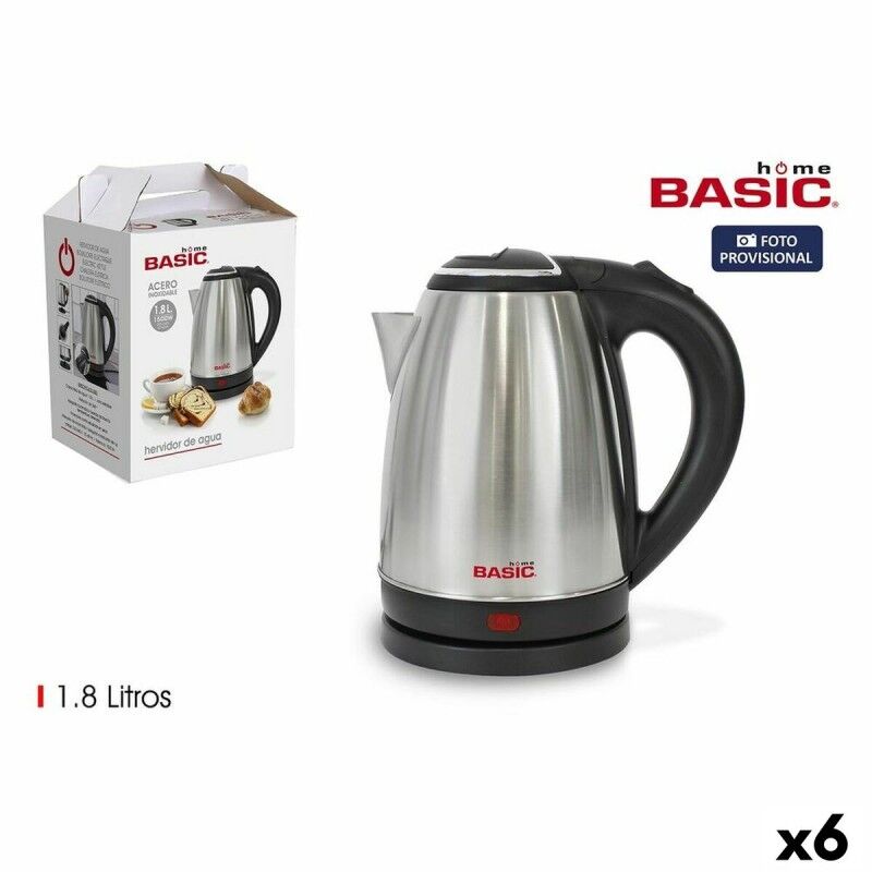 Basic Home|Chaleira de Água Elétrica com Luz LED Basic Home 1500 W (1,8 L)