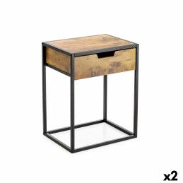 Home ESPRIT|Móvel de TV Home ESPRIT Natural Madeira de paulónia Madeira MDF 120 x 40 x 60 cm