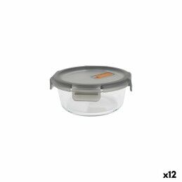 MasterChef|Lancheira Hermética MasterChef Cinzento Transparente Quadrado 1,1 L (6 Unidades)