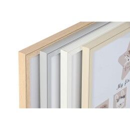 Home ESPRIT|Moldura de Fotos Home ESPRIT Cristal Madeira MDF 40,5 x 2 x 49,5 cm (4 Unidades)