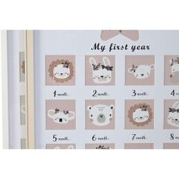 Home ESPRIT|Moldura de Fotos Home ESPRIT Cristal Madeira MDF 40,5 x 2 x 49,5 cm (4 Unidades)