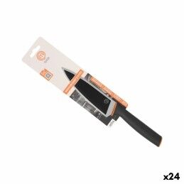 Quttin|Cutelo de Cozinha Quttin Sybarite Preto Prateado 17,5 cm (6 Unidades)