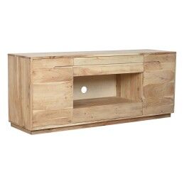 DKD Home Decor|Mesa de apoio DKD Home Decor Pele Ferro Lacado (40 x 40 x 56 cm)