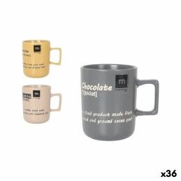 Quid|Conjunto de Chávenas com Pratos Quid Vita Morning Azul Cerâmica (4 Peças) (6 Unidades)