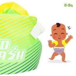 AquaSport|Mangas AquaSport Amarelo Verde 53 x 20 x 18 cm (6 Unidades)