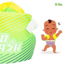 AquaSport|Mangas AquaSport Amarelo Verde 53 x 20 x 18 cm (6 Unidades)