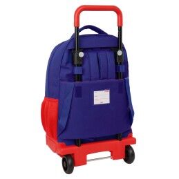 Atlético Madrid|Mochila Escolar Atlético Madrid Azul Branco Vermelho 33 x 45 x 22 cm