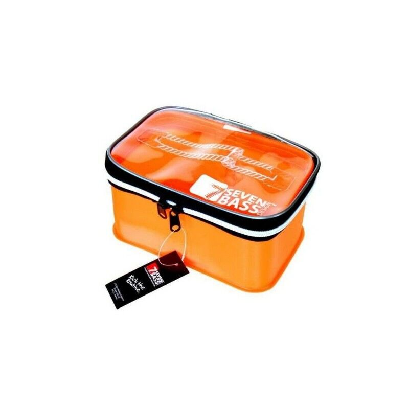 7 SEVEN BASS DESIGN|Caixa de Armazenagem 7 SEVEN BASS DESIGN BAKKAN SOFT Laranja