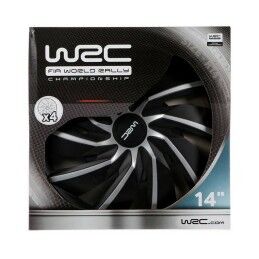 WRC|Tapacubos WRC Turbo Cinzento Preto/Cinzento
