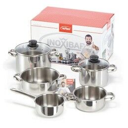 Electrolux|Bateria de Cozinha Electrolux E3SS Prateado 5 Peças