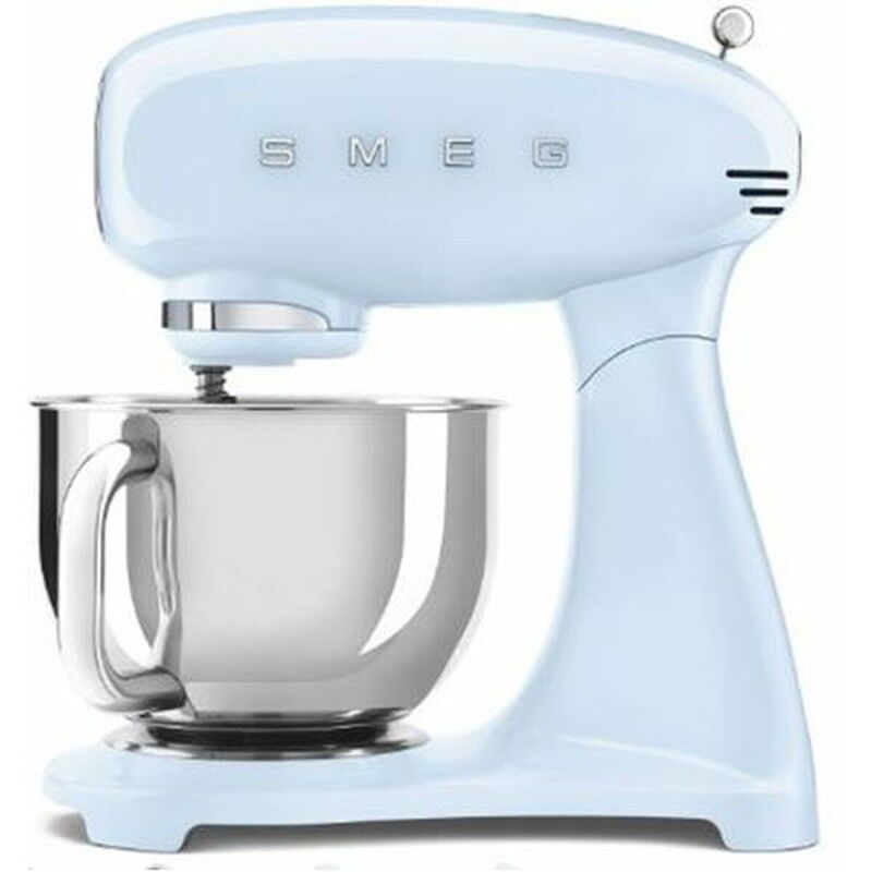 Smeg|Batedora-Amassadora Smeg SMF03PBEU Azul Pastel 4,8 L Smeg|Batedora-Amassadora Smeg SMF03PBEU Azul Pastel 4,8 L