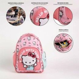 Hello Kitty|Mochila Infantil Hello Kitty Cor de Rosa