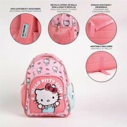 Hello Kitty|Mochila Infantil Hello Kitty Cor de Rosa