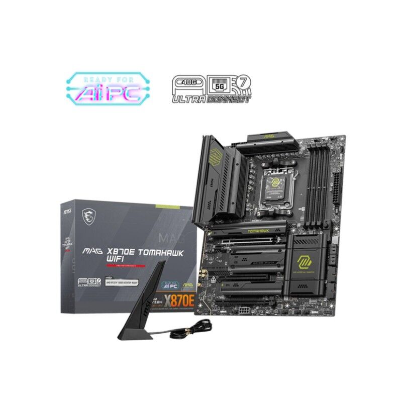 MSI|Placa Mãe MSI 601-7E59-04S AMD X870E AMD AM5 MSI|Placa Mãe MSI 601-7E59-04S AMD X870E AMD AM5