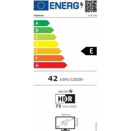 Hisense|Smart TV Hisense 43E7NQ 4K Ultra HD 43" HDR QLED